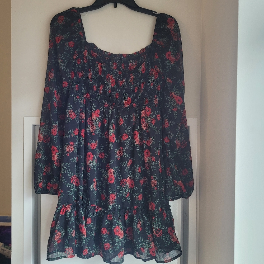 NWT Francescas Tammy Sweetheart Floral Dress Medium - Picture 8 of 9